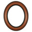 Chicago Oval Frame # 456 - Vintage Walnut