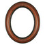 Boston Oval Frame # 457 - Vintage Walnut