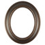 Chicago Oval Frame #456 - Rubbed Bronze