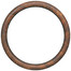 Pasadena Round Frame # 250 - Vintage Walnut