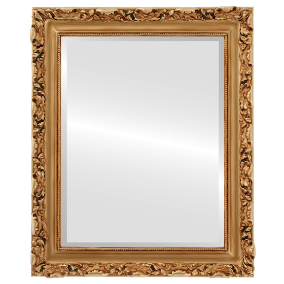 Rome Rectangle Frame #602 - Gold Paint