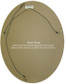 Oval Mirror Back