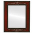 Ramino Flat Rectangle Mirror Frame in Vintage Cherry