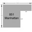 Profile Dimensions - Manhattan