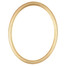 Saratoga Oval Frame # 550 - Gold Leaf