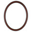 Saratoga Oval Frame # 550 - Vintage Cherry