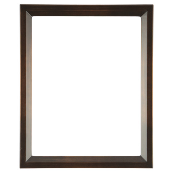 Rectangular Bronze Frame Huntington Rectangle Frame #421 - Rubbed Bronze - Victorian Frame Company