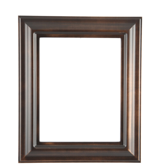 Light Bronze Rectangular Frame Lancaster Rectangle Picture Frame - Rubbed Bronze |Victorian Frames