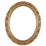 Rome Oval Frame # 602 - Antique Gold Leaf