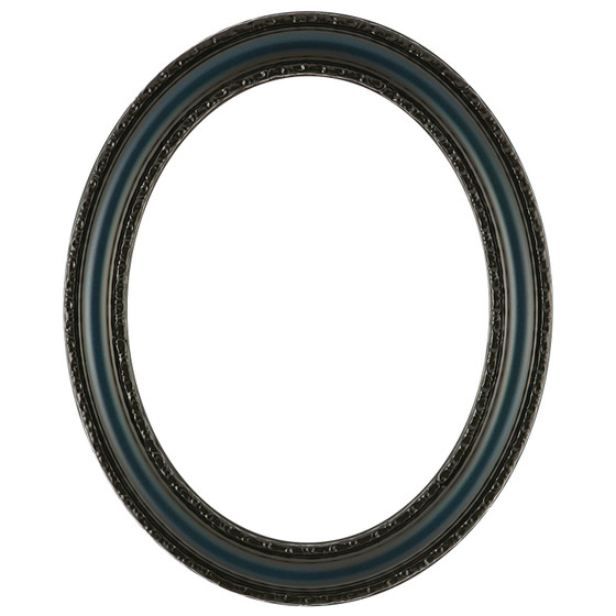 Dorset Oval Picture Frame - Royal Blue |Victorian Frames