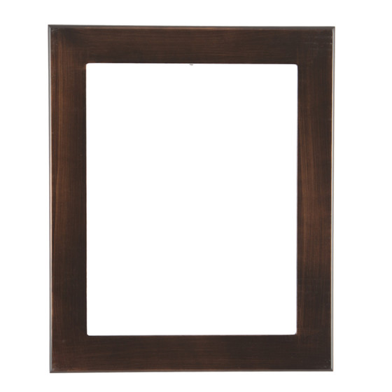 Light Bronze Rectangular Frame Vienna Rectangle Picture Frame - Rubbed Bronze |Victorian Frames
