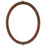 Athena Oval Frame # 811 - Vintage Walnut