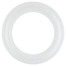 Lancaster Round Frame #450 - Linen White