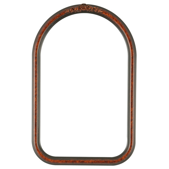 Contessa Cathedral Picture Frame - Vintage Walnut |Victorian Frames