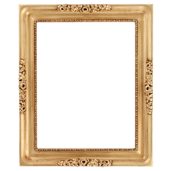 Versailles Rectangle Picture Frame - Antique Gold Leaf |Victorian