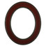 Paris Oval Frame # 832 - Rosewood