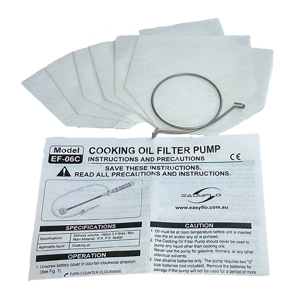 Cooking Oil Pump Replacement Filters