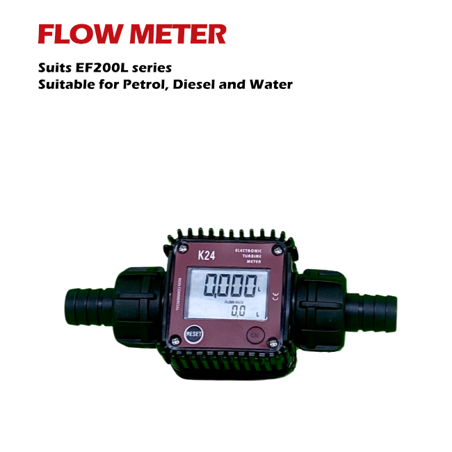 Flow Meter Inline Digital Turbine 16mm 5/8"