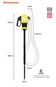 Manual drum pump lever action Manual drum pump lever action