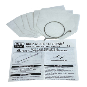 Cooking Oil Pump Replacement Filters