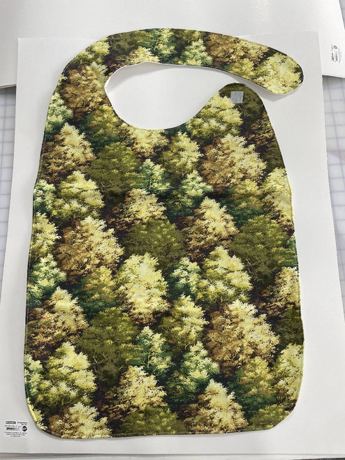 Adult Bibs / CA-B-A-14: Green Forest