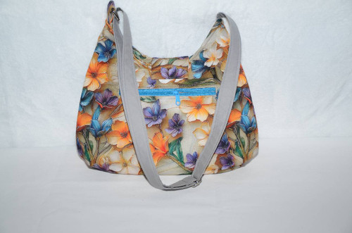 Cross Body Bags / HB-CB-8: Flowers (Colourful)