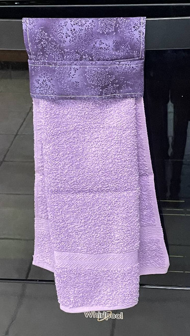 Decor Kitchen Towels / DK-KT-10: Medium Purple (Purple)