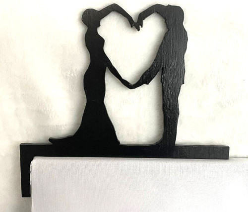 Doorway Toppers / HD-DT-10: Loving Couple (Black)