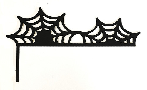 Doorway Toppers / HD-DT-88: Spider Webs (Black)