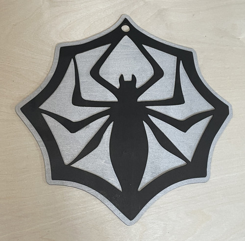 Wall Art - Halloween / SH-HWA-23: Spider (Black / Grey)