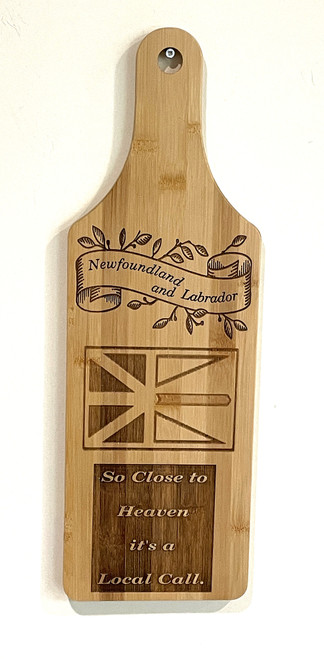 Wall Art - Words of Wisdom / HD-WAWI-59: Newfoundland Local Call (Natural) - Cutting Board Panel