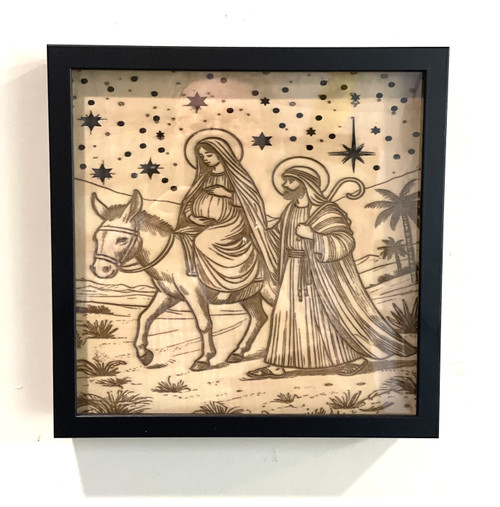 Wall Art - Words of Wisdom / HD-WAWI-68: Trip to Nazareth - Shadow Box