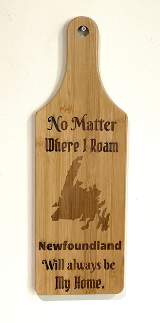 Wall Art - Words of Wisdom / HD-WAWI-76: Newfoundland is Home - Cutting Board Panel