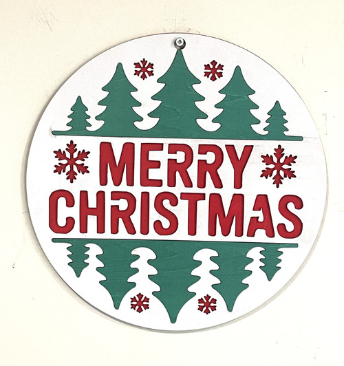Wall Art - Words of Wisdom / HD-WAWI-105: Merry Christmas  - Large Panel