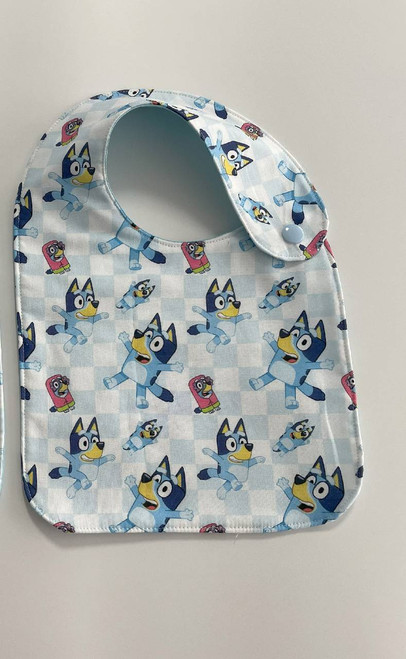 Baby Bibs / BI-B-5: Big Bluie - Square