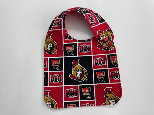 Baby Bibs / BI-B-53: Ottawa Senators - Square