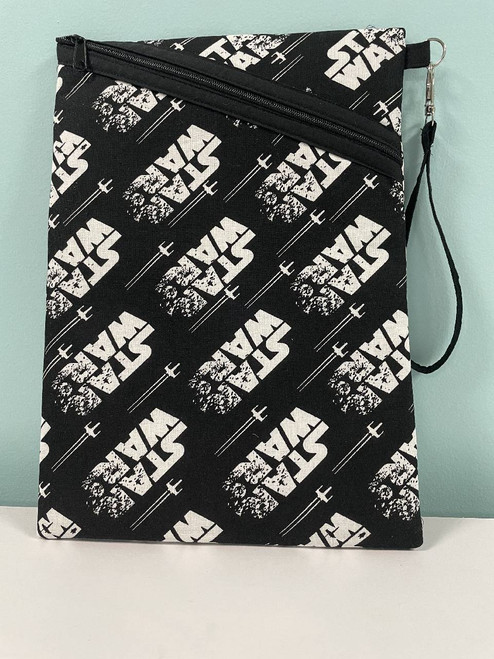 Ipad Bags / B-LI-11: Star Wars (Black - White) - Has Handle