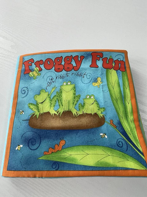 Fabric Nursery Books / BI-FNB-1: Book 1 (Froggy Fun)