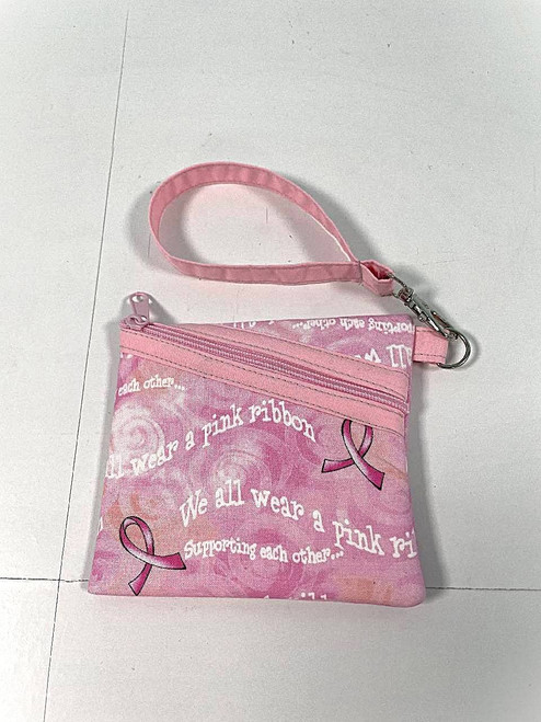 Coin Purses / HB-CP-3: Pink Ribbon