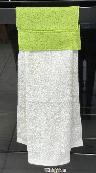Decor Kitchen Towels / DK-KT-8: Light Green (White)