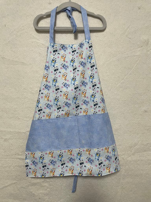 Aprons / DK-AM-2: Bluie (White and Blue Marble)