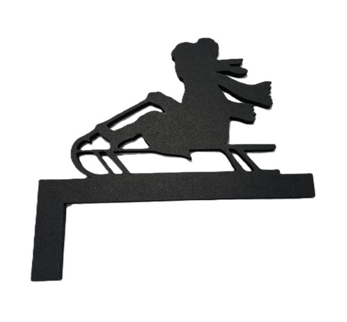 Doorway Toppers / HD-DT-44: Tobaggan for 1 (Black)