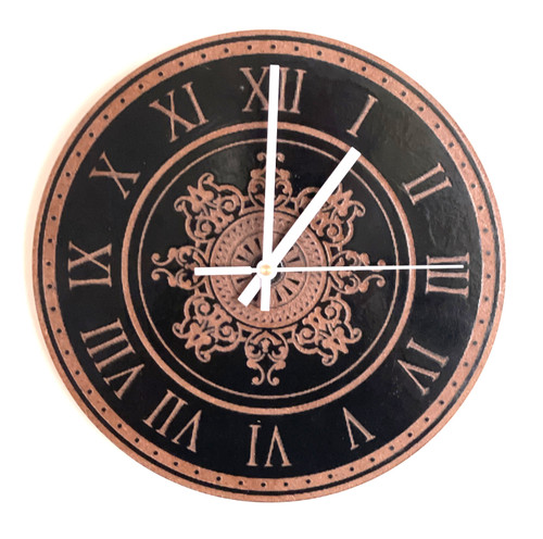 Clocks - Classic Designs / HD-CC-6: Round Clock (Black)