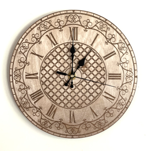 Clocks - Classic Designs / HD-CC-8: Round Clock (Natural)