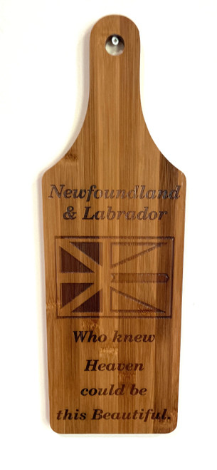 Wall Art - Words of Wisdom / HD-WAWI-55: Newfoundland Heaven (Natural) - Cutting Board Panel