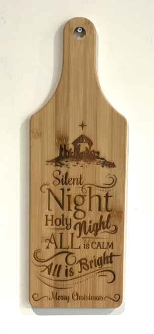Wall Art - Words of Wisdom / HD-WAWI-60: Silent Night - Cutting Board Panel