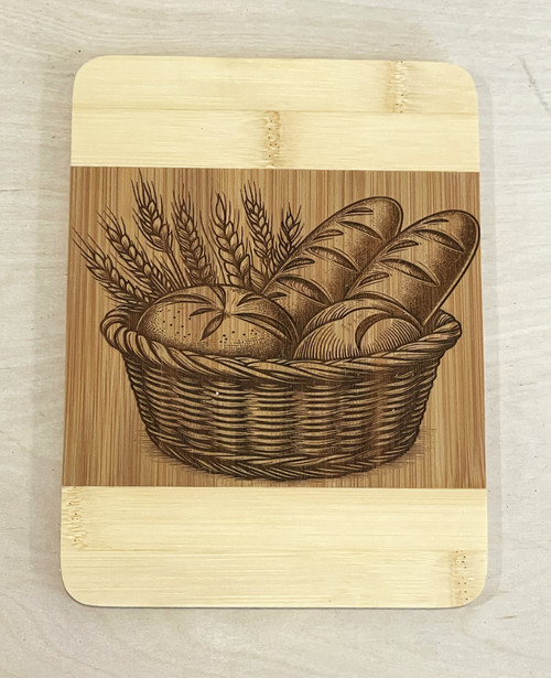 Wall Art - Words of Wisdom / HD-WAWI-1900: Drink Coaster / Small Serving Board - Bread Theme