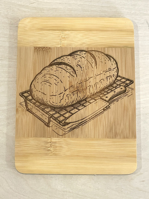 Wall Art - Words of Wisdom / HD-WAWI-1902: Drink Coaster / Small Serving Board - Bread Theme