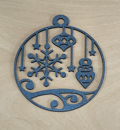 Christmas Tree Decorations / SH-CTD-3: Christmas Ball Set (Black)