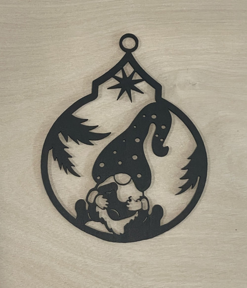 Christmas Tree Decorations / SH-CTD-37: Christmas Knome (Black)